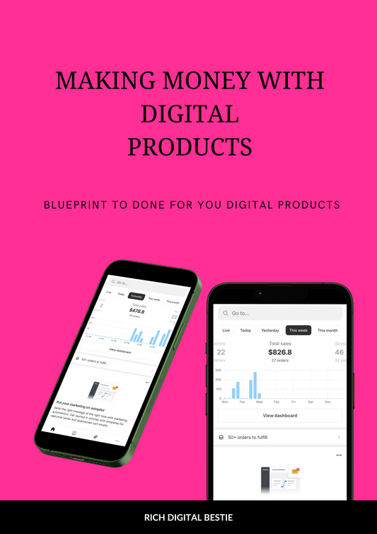 HOW TO MAKE MONEY WITH DIGITAL PRODUCTS